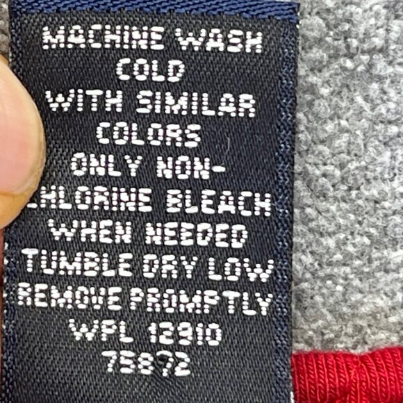 Venezia Jeans Red Cotton Blend Top Size 22/24 Made In USA - Picture 5 of 9